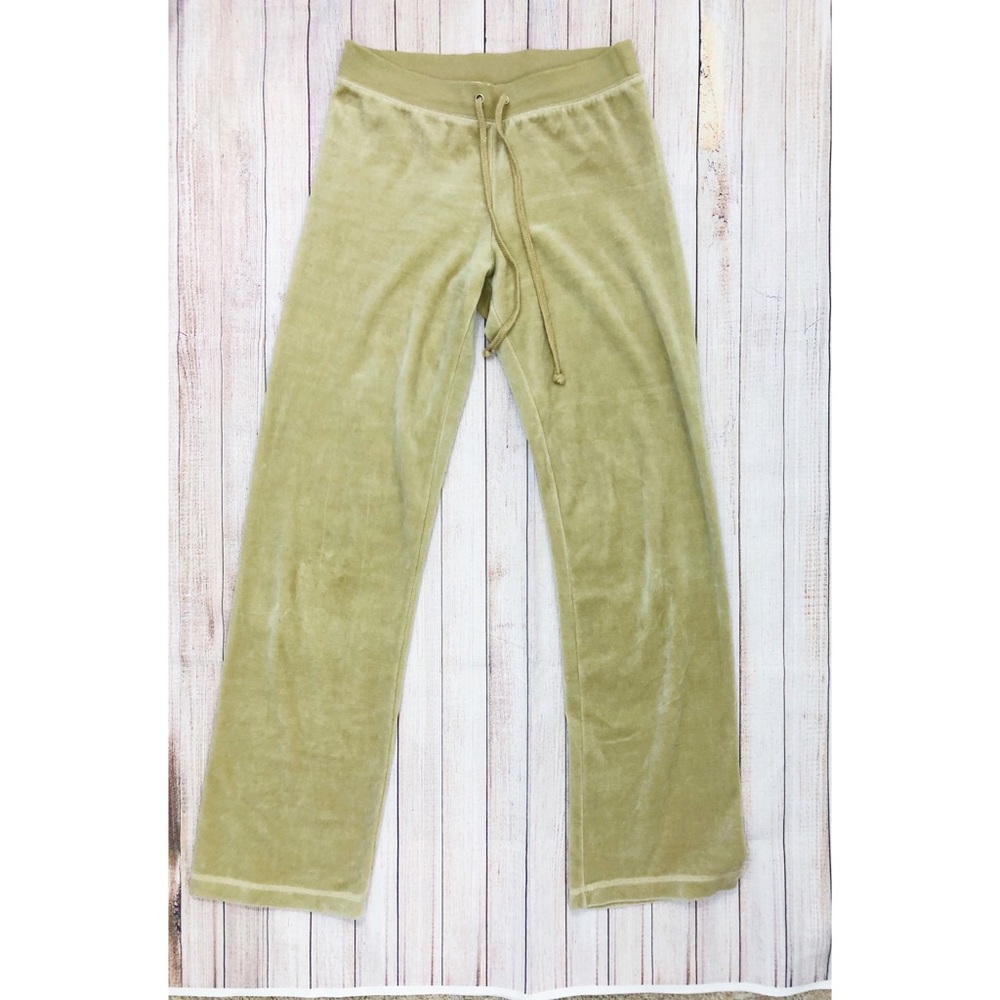 Forever 21 Tan Velvety Track Pants